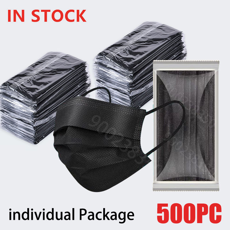 Disposable Surgical Mask - 10-500 masques jetables pour adultes, emballage