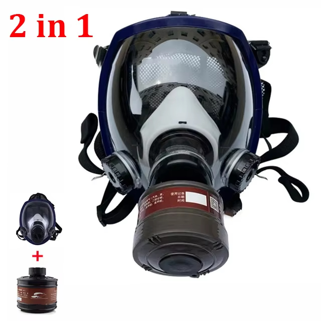 Dust Mask Construction - Masque à gaz complet contamination chimique