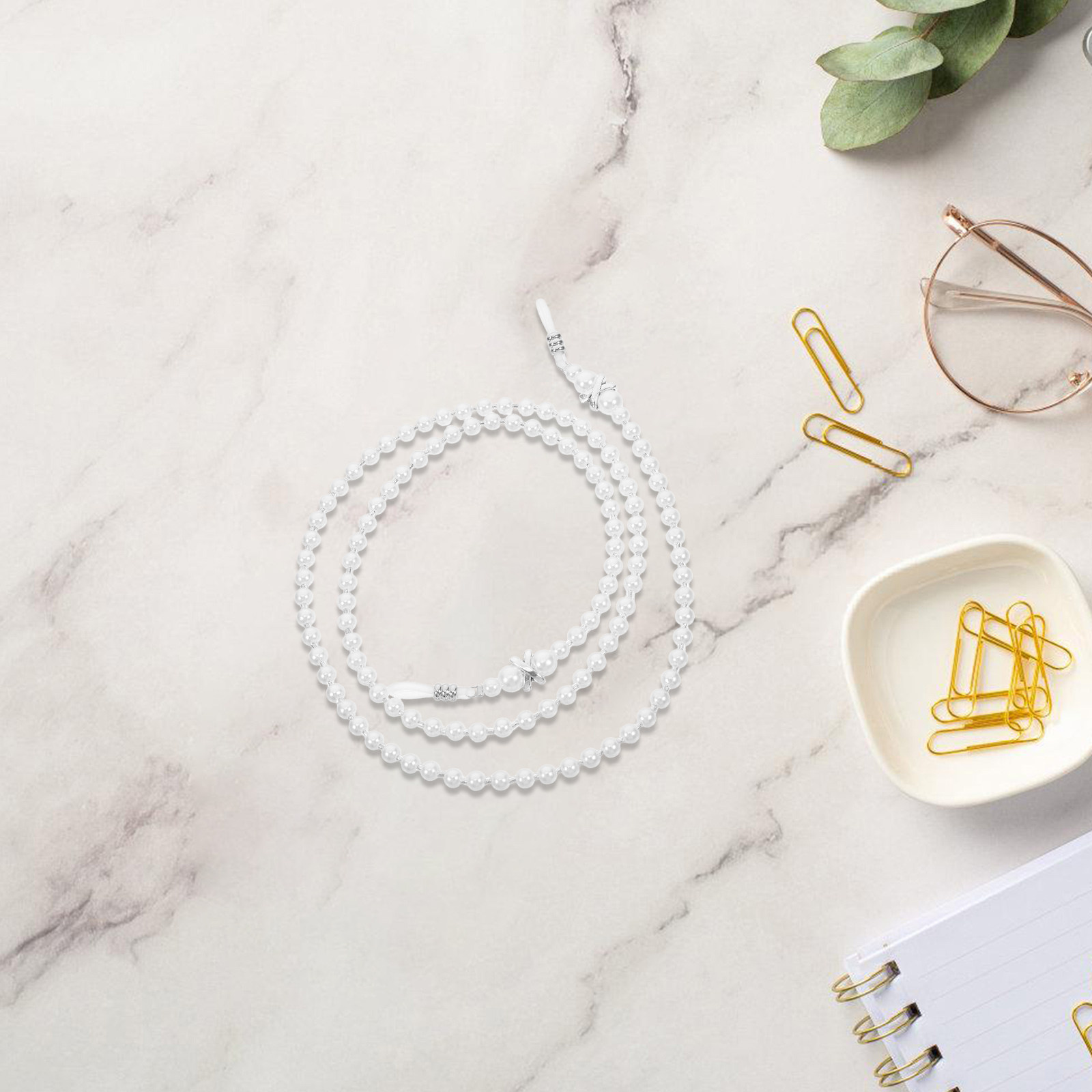 Chaîne de lunettes perlée, sup - Mask Chain Holder avis et prix