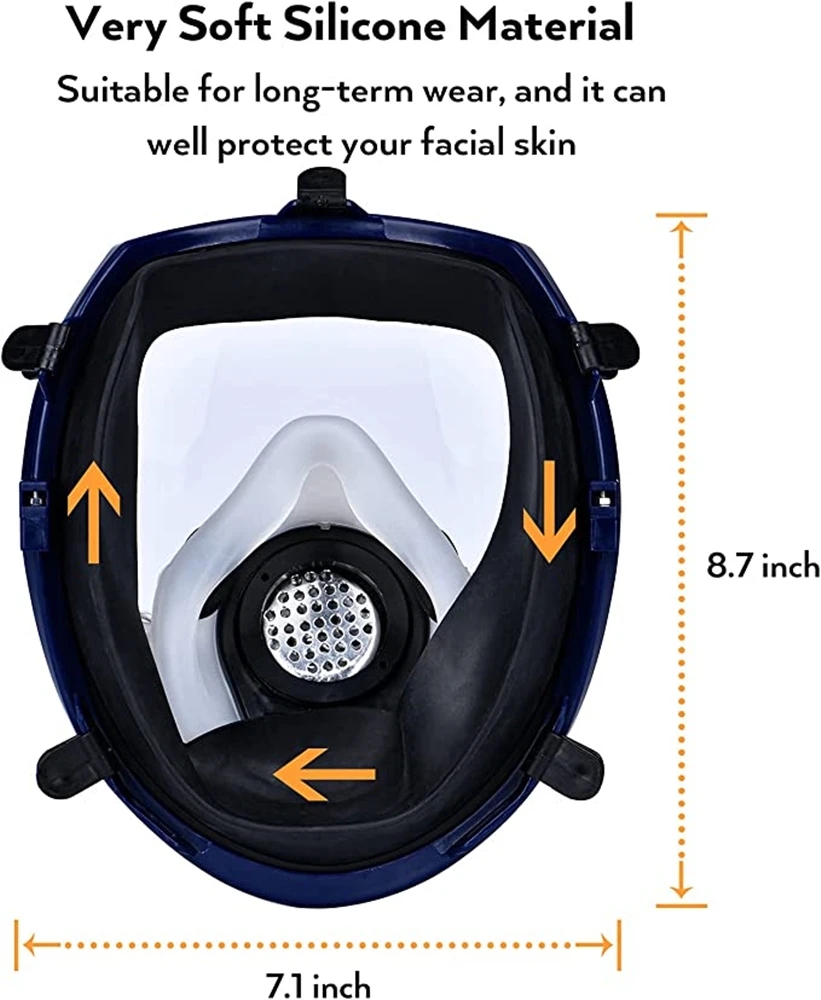 Masque à gaz chimique 6800, re - Dust Mask Construction avis et prix